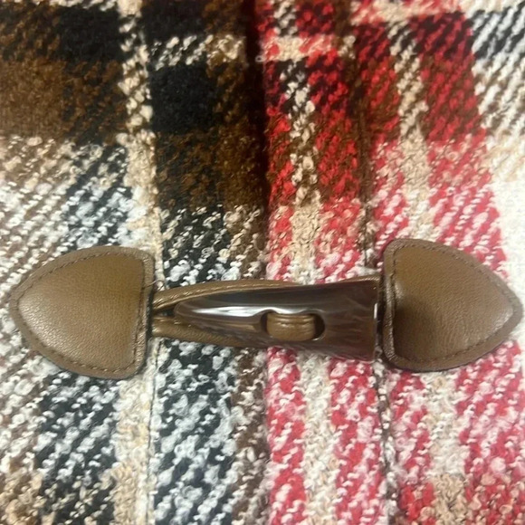 Maurice’s Plaid Flannel 0X Shacket Jacket Pockets Lagenlook Western Long Tall - Picture 4 of 13